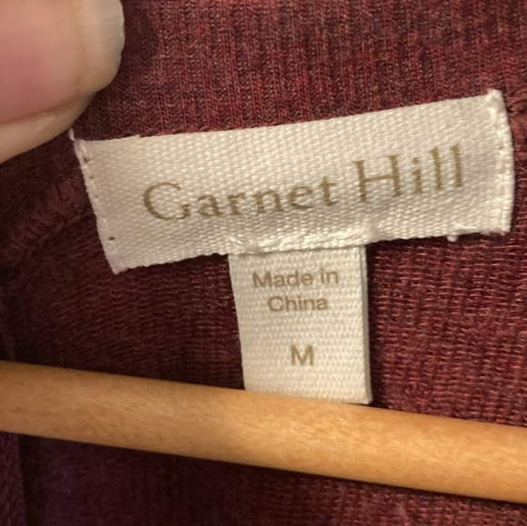 Garnet Hill Terry Knit Jogger Jumpsuit With Pockets Size Medium - Picture 5 of 9